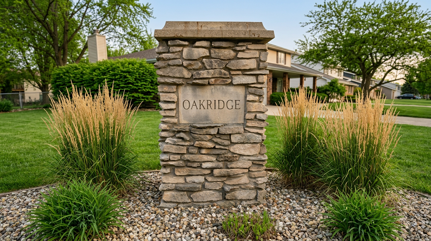 Oakridge Sign